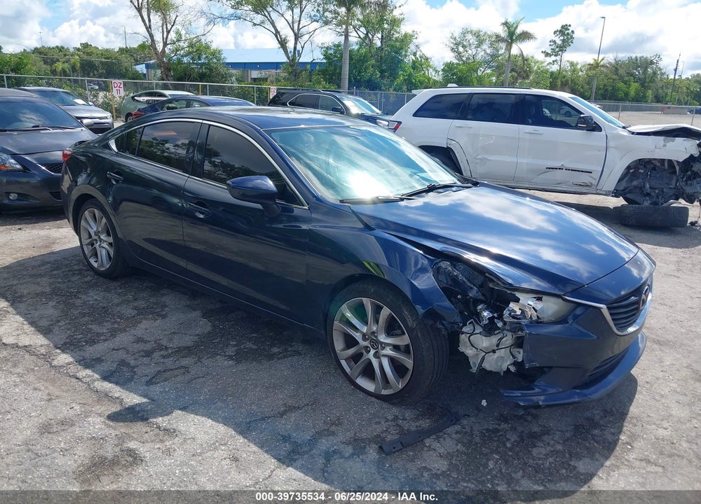 2015 MAZDA 6 I TOURING VIN: JM1GJ1V54F1207046