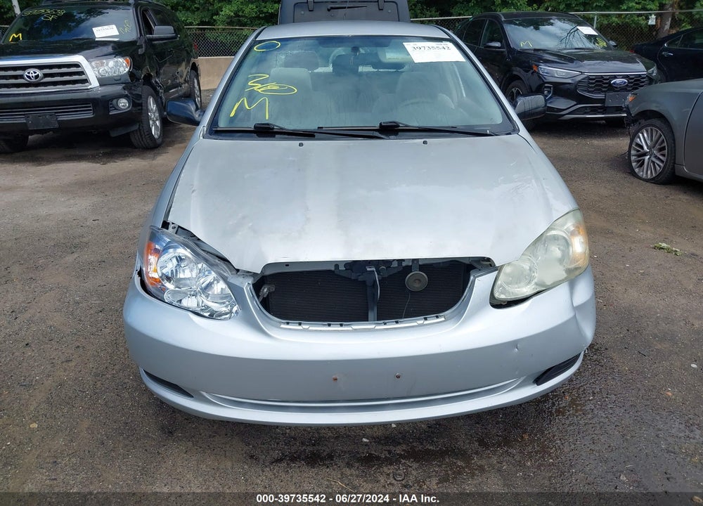2007 TOYOTA COROLLA CE VIN: 2T1BR32E97C739828