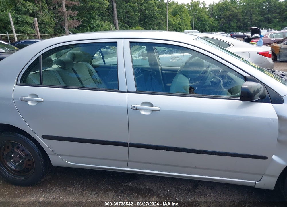 2007 TOYOTA COROLLA CE VIN: 2T1BR32E97C739828