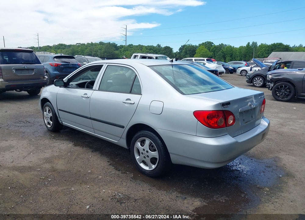 2007 TOYOTA COROLLA CE VIN: 2T1BR32E97C739828