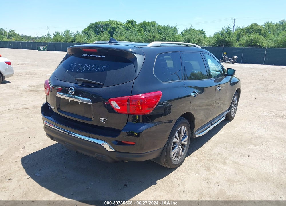 2020 NISSAN PATHFINDER SV 4WD VIN: 5N1DR2BMXLC586479