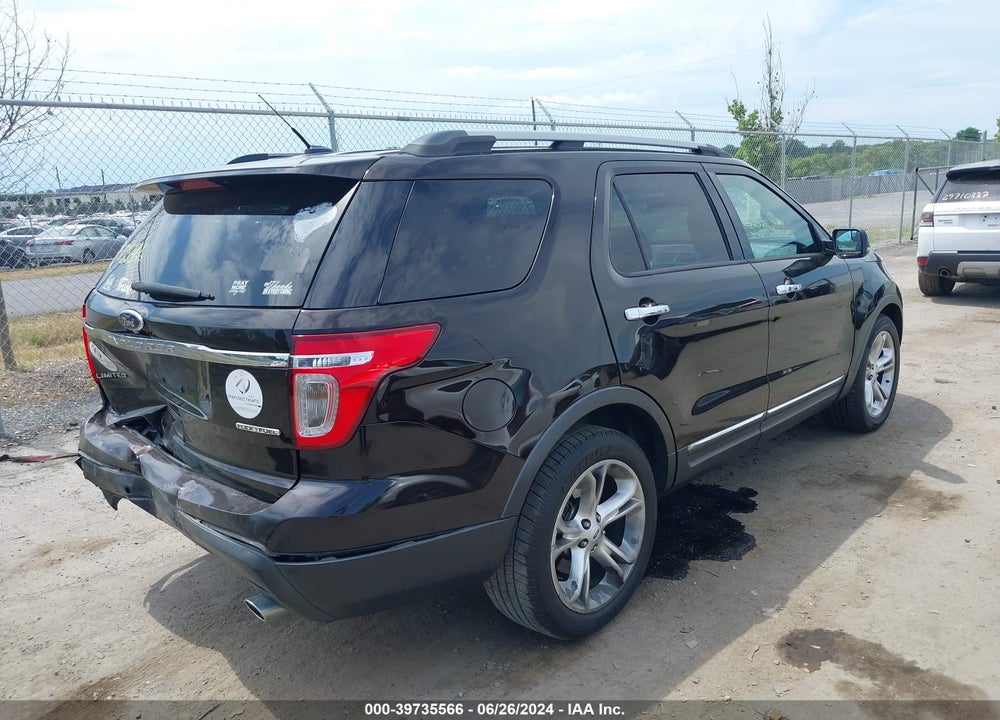 2013 FORD EXPLORER LIMITED VIN: 1FM5K7F84DGA08505