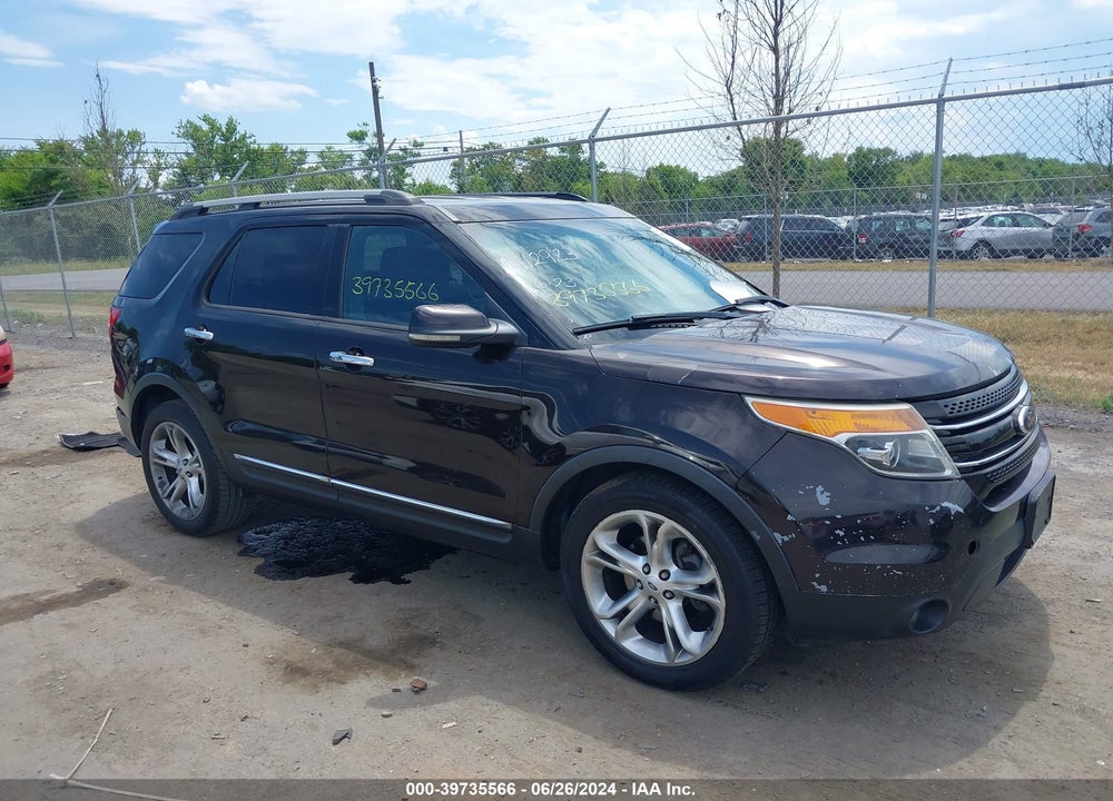 2013 FORD EXPLORER LIMITED VIN: 1FM5K7F84DGA08505