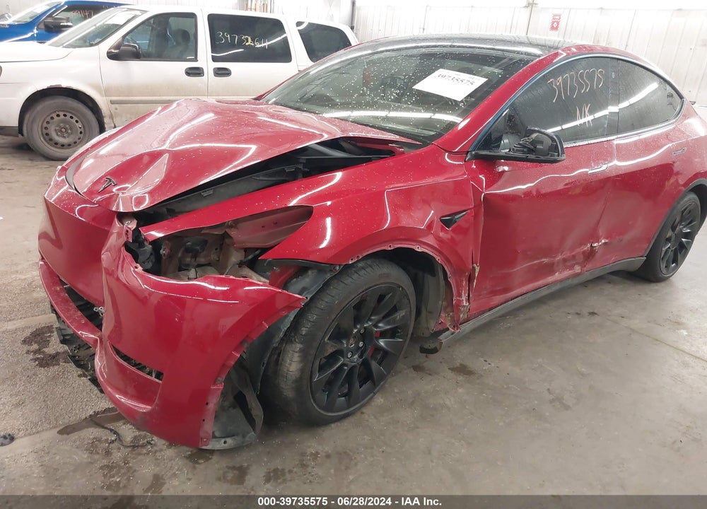 2023 TESLA MODEL Y AWD/LONG RANGE DUAL MOTOR ALL-WHEEL DRIVE VIN: 7SAYGAEE8PF674890