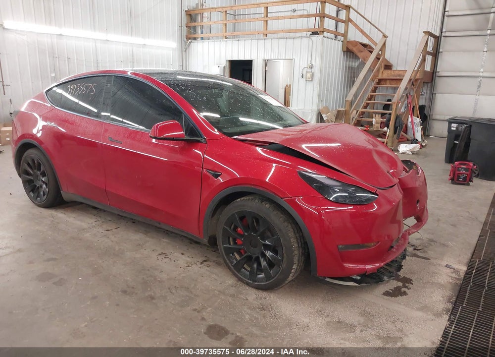 2023 TESLA MODEL Y AWD/LONG RANGE DUAL MOTOR ALL-WHEEL DRIVE VIN: 7SAYGAEE8PF674890