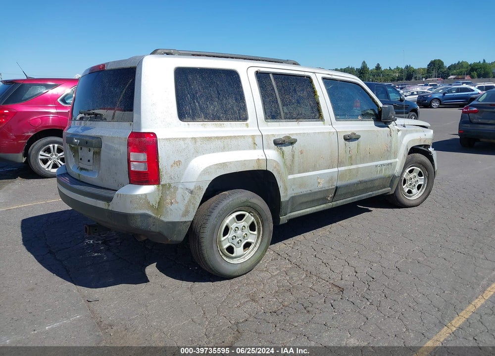2011 JEEP PATRIOT SPORT VIN: 1J4NF1GB4BD101792