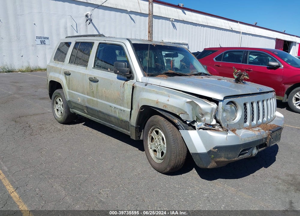 2011 JEEP PATRIOT SPORT VIN: 1J4NF1GB4BD101792