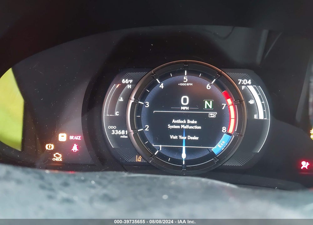 2022 LEXUS IS 350 F-SPORT VIN: JTHSZ1E26N5023533