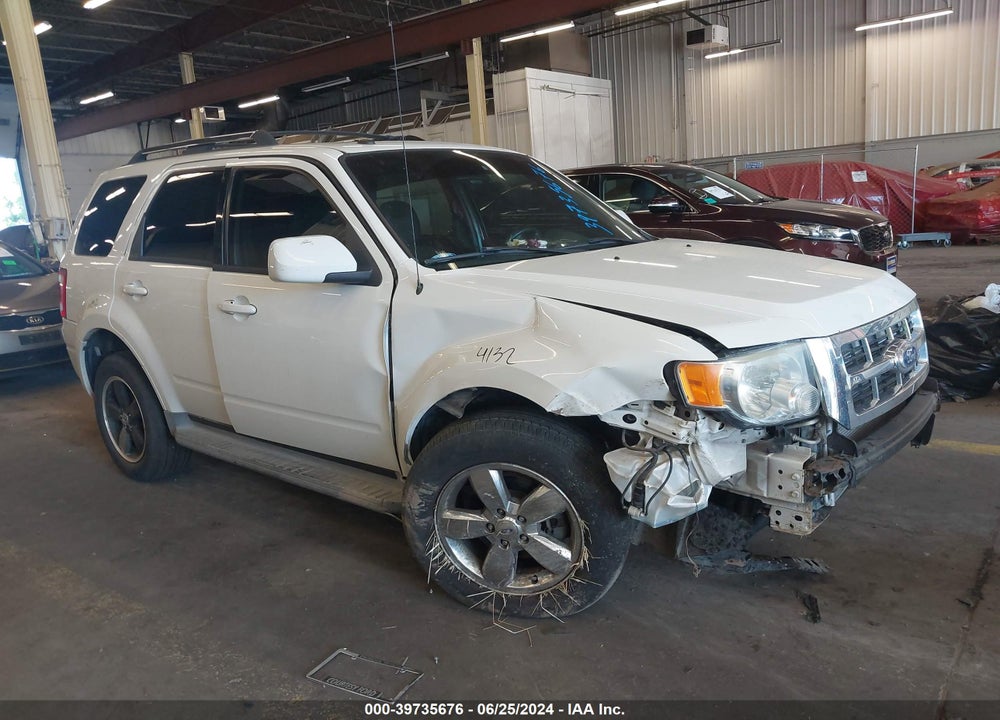 2010 FORD ESCAPE LIMITED VIN: 1FMCU9EG2AKD15816
