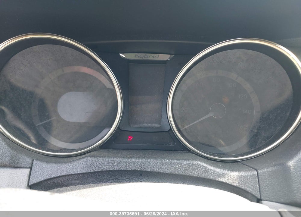 2012 HYUNDAI SONATA HYBRID VIN: KMHEC4A44CA025354