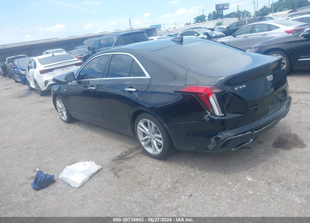 2021 CADILLAC CT4 LUXURY VIN: 1G6DJ5RK7M0112626