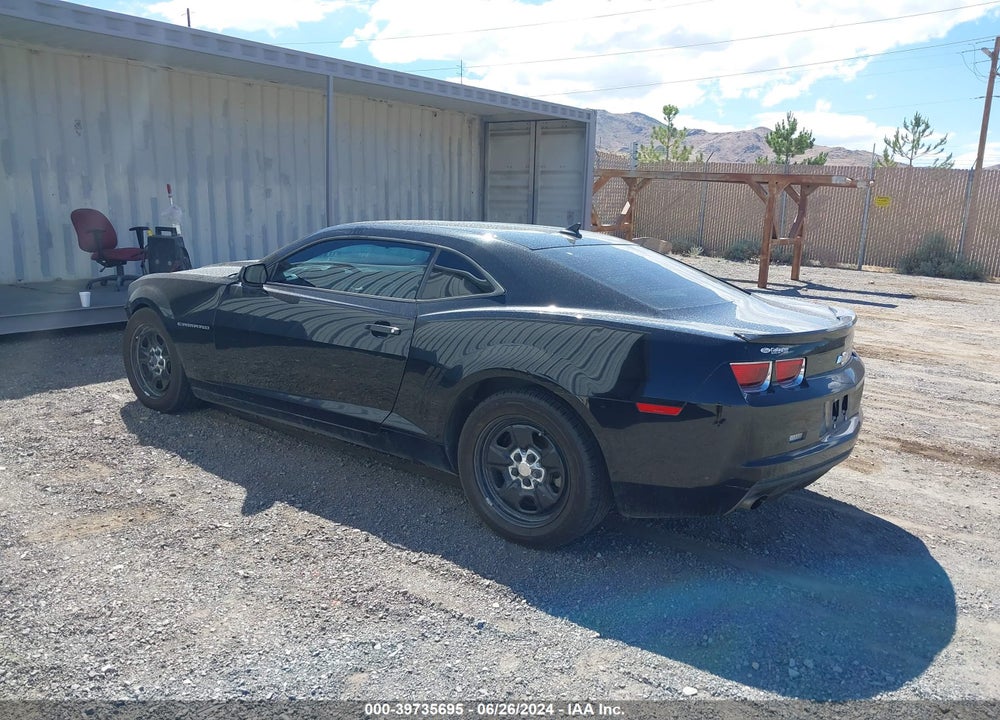 2013 CHEVROLET CAMARO 1LS VIN: 2G1FE1E37D9173720