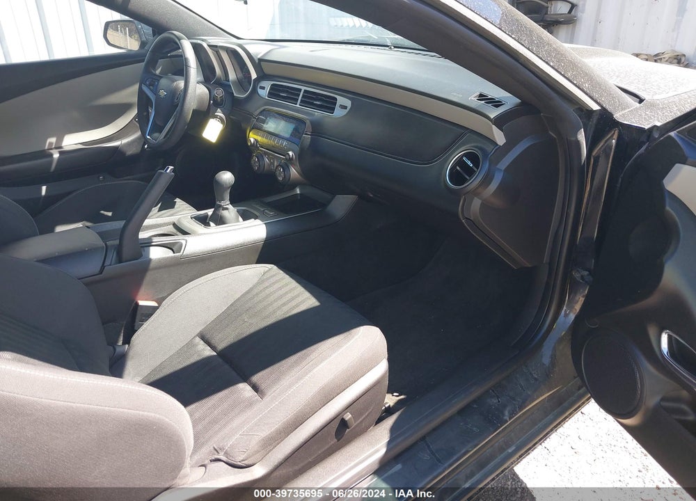 2013 CHEVROLET CAMARO 1LS VIN: 2G1FE1E37D9173720