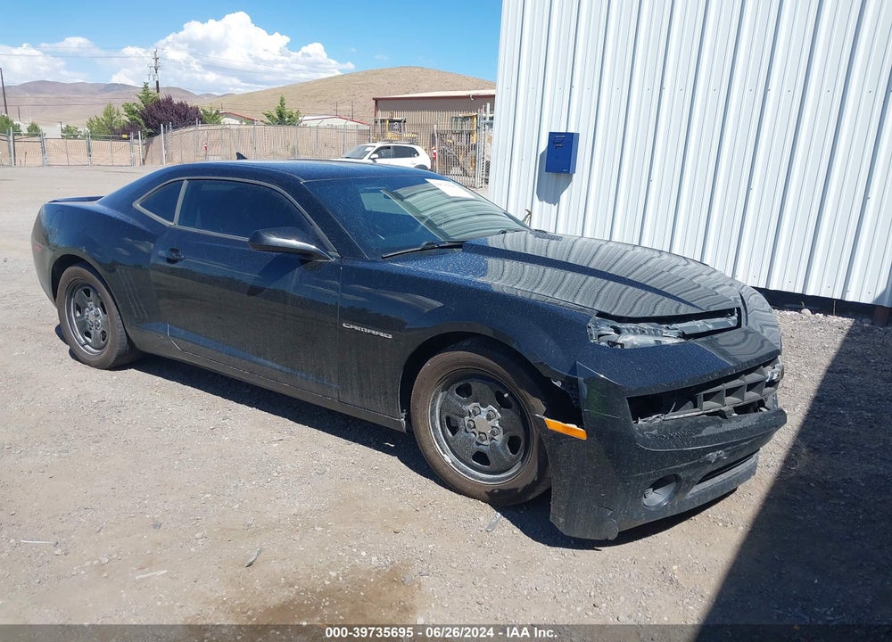 2013 CHEVROLET CAMARO 1LS VIN: 2G1FE1E37D9173720
