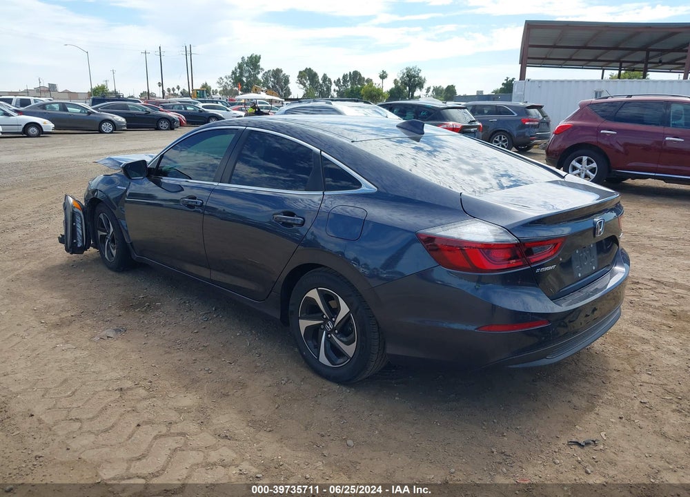 2021 HONDA INSIGHT EX VIN: 19XZE4F58ME004572