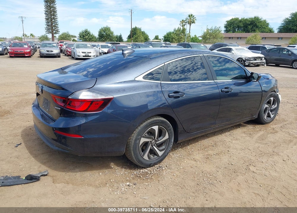 2021 HONDA INSIGHT EX VIN: 19XZE4F58ME004572