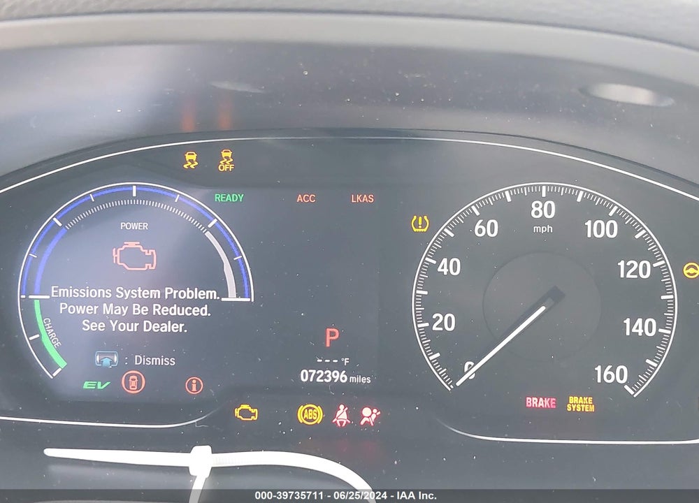 2021 HONDA INSIGHT EX VIN: 19XZE4F58ME004572