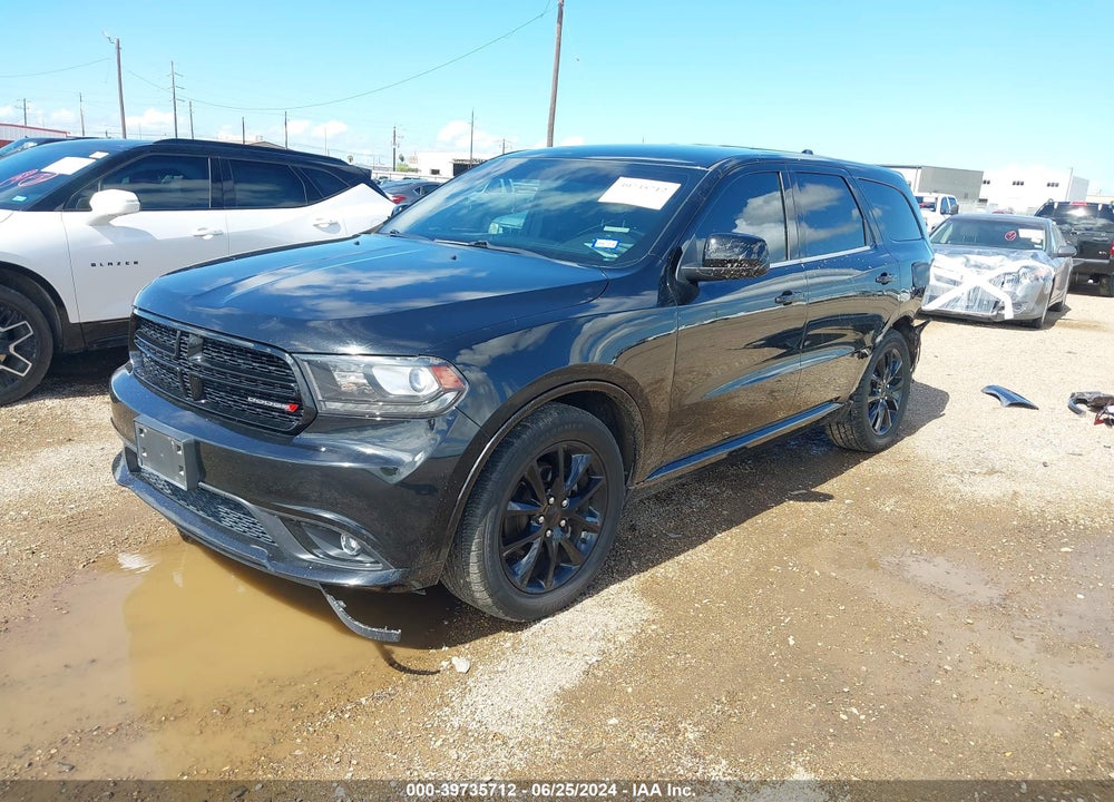 2018 DODGE DURANGO SXT RWD VIN: 1C4RDHAG8JC329339