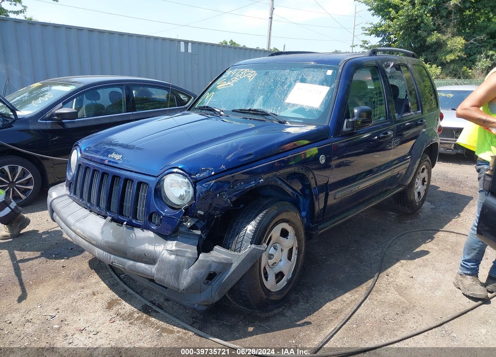 2007 JEEP LIBERTY SPORT VIN: 1J4GL48K47W513370