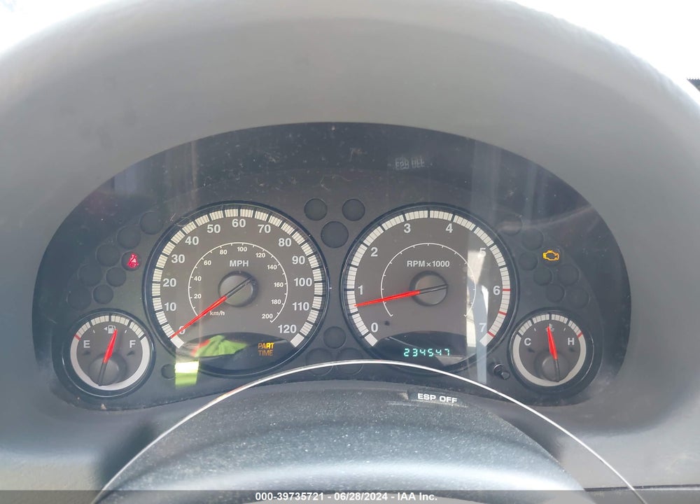 2007 JEEP LIBERTY SPORT VIN: 1J4GL48K47W513370