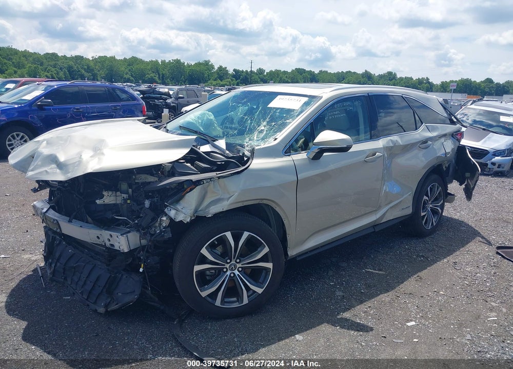 2020 LEXUS RX 450HL VIN: JTJHGKFAXL2010972