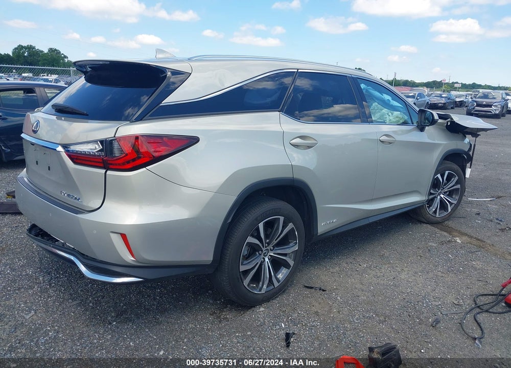 2020 LEXUS RX 450HL VIN: JTJHGKFAXL2010972