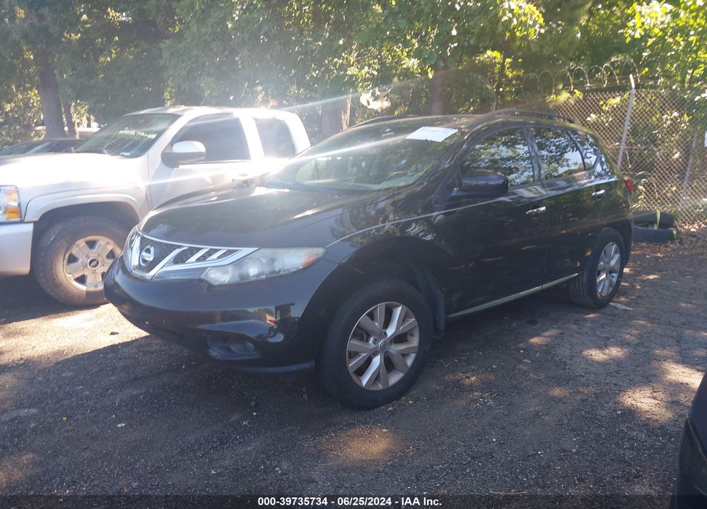 2014 NISSAN MURANO VIN: JN8AZ1MU5EW415031