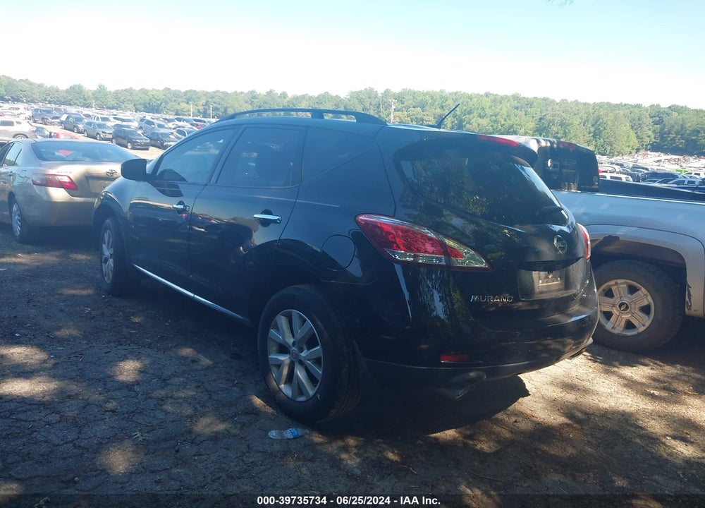2014 NISSAN MURANO VIN: JN8AZ1MU5EW415031