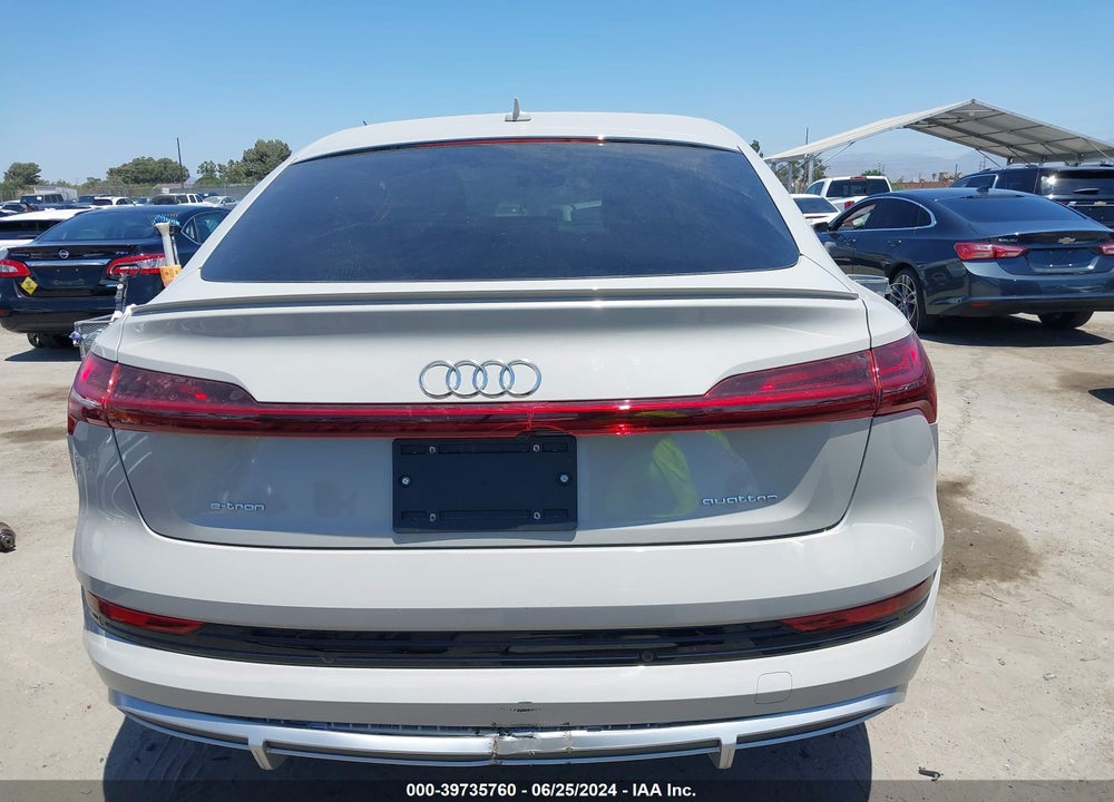 2022 AUDI E-TRON SPORTBACK PREMIUM PLUS S LINE QUATTRO VIN: WA12AAGEXNB040508