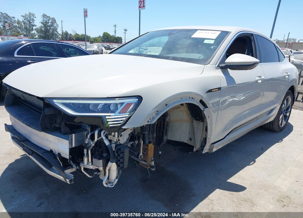 2022 AUDI E-TRON SPORTBACK PREMIUM PLUS S LINE QUATTRO VIN: WA12AAGEXNB040508