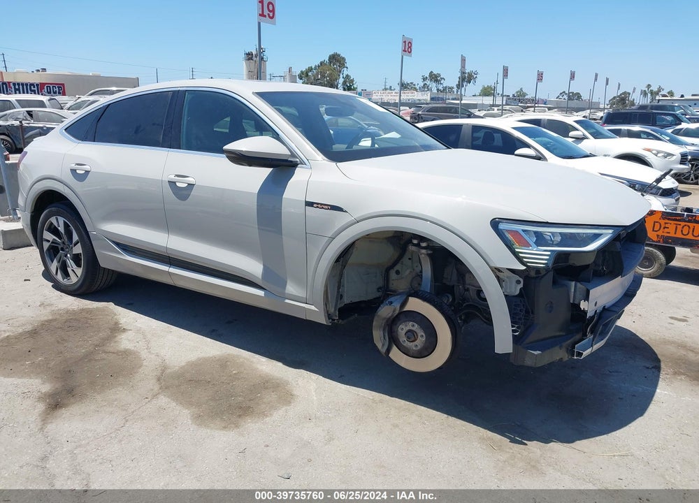 2022 AUDI E-TRON SPORTBACK PREMIUM PLUS S LINE QUATTRO VIN: WA12AAGEXNB040508