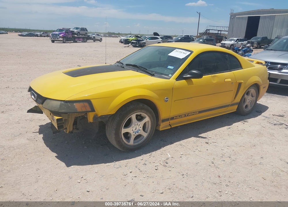 2004 FORD MUSTANG VIN: 1FAFP40404F118672