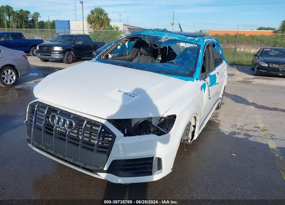 2020 AUDI Q7 PREMIUM PLUS 55 TFSI QUATTRO TIPTRONIC VIN: WA1LXAF76LD001860