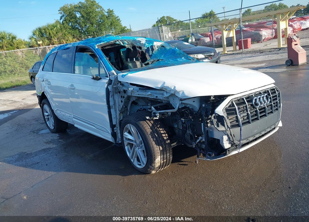 2020 AUDI Q7 PREMIUM PLUS 55 TFSI QUATTRO TIPTRONIC VIN: WA1LXAF76LD001860