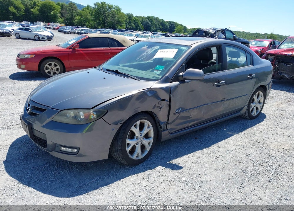 2007 MAZDA 3 S GRAND TOURING VIN: JM1BK323971609295