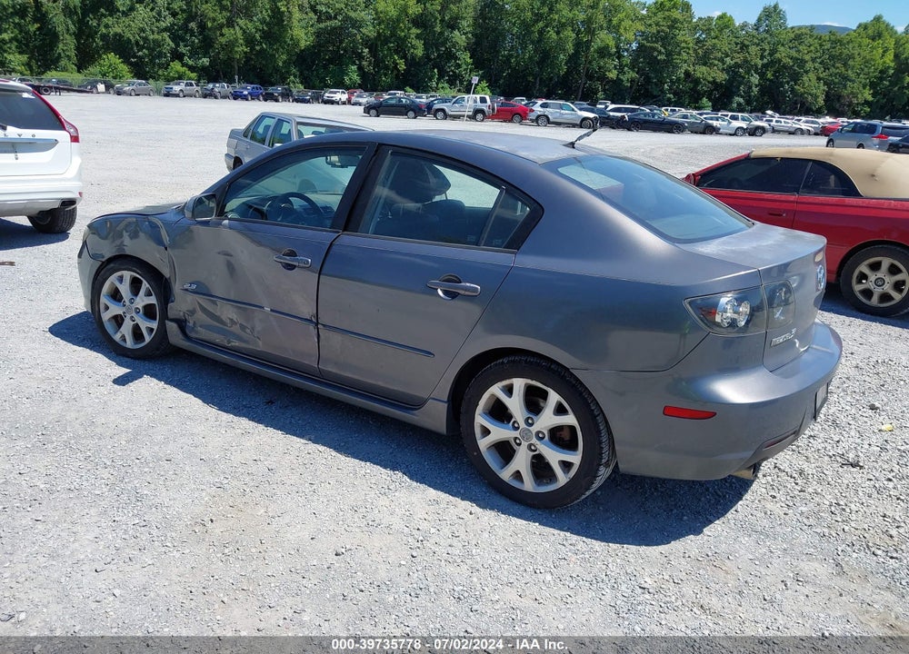 2007 MAZDA 3 S GRAND TOURING VIN: JM1BK323971609295