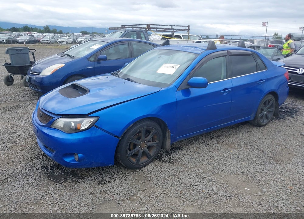 2008 SUBARU IMPREZA WRX VIN: JF1GE74628G516442
