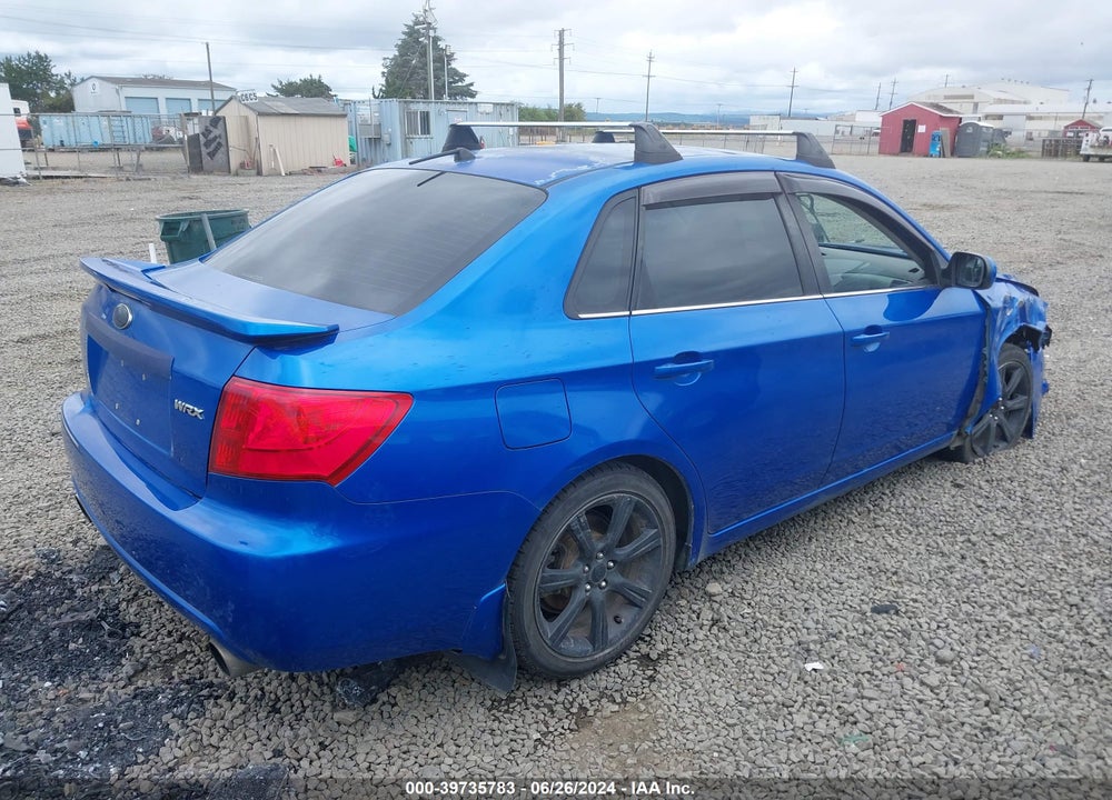 2008 SUBARU IMPREZA WRX VIN: JF1GE74628G516442