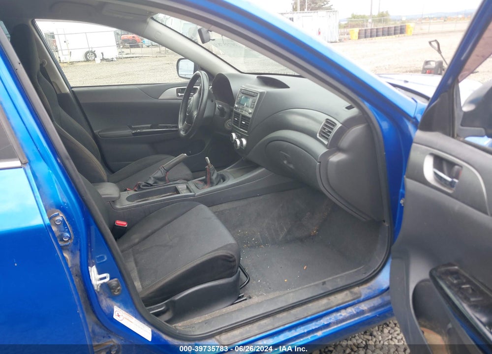 2008 SUBARU IMPREZA WRX VIN: JF1GE74628G516442