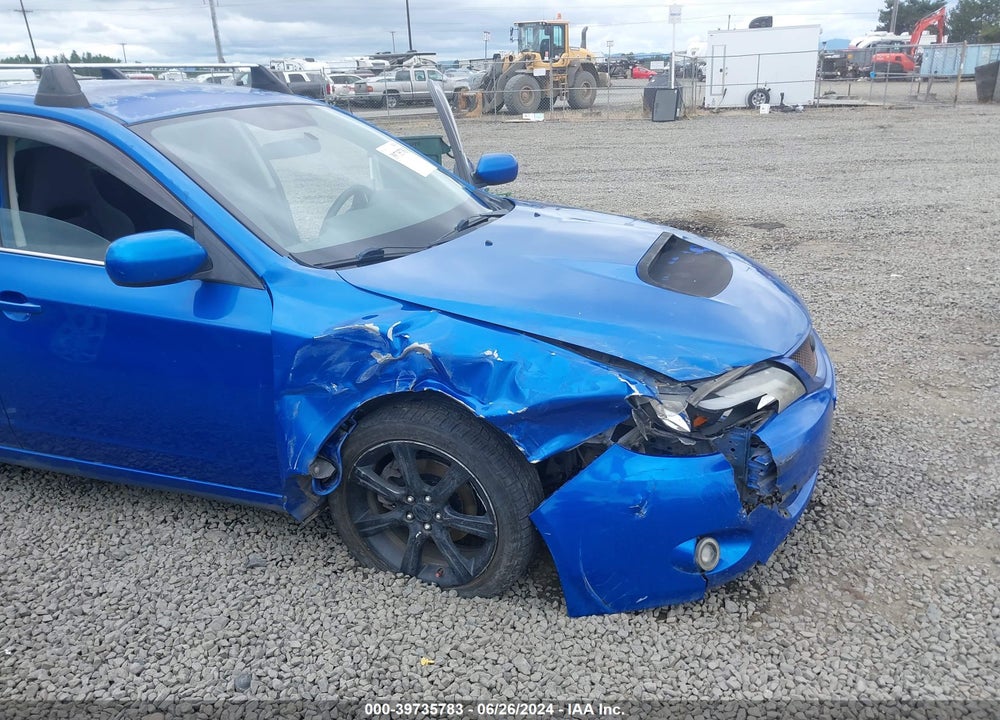 2008 SUBARU IMPREZA WRX VIN: JF1GE74628G516442