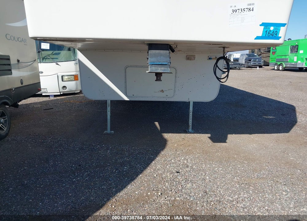 2001 TRAVEL SUPREME TRAV 36RLTSOA VIN: 4TKFW363012001203