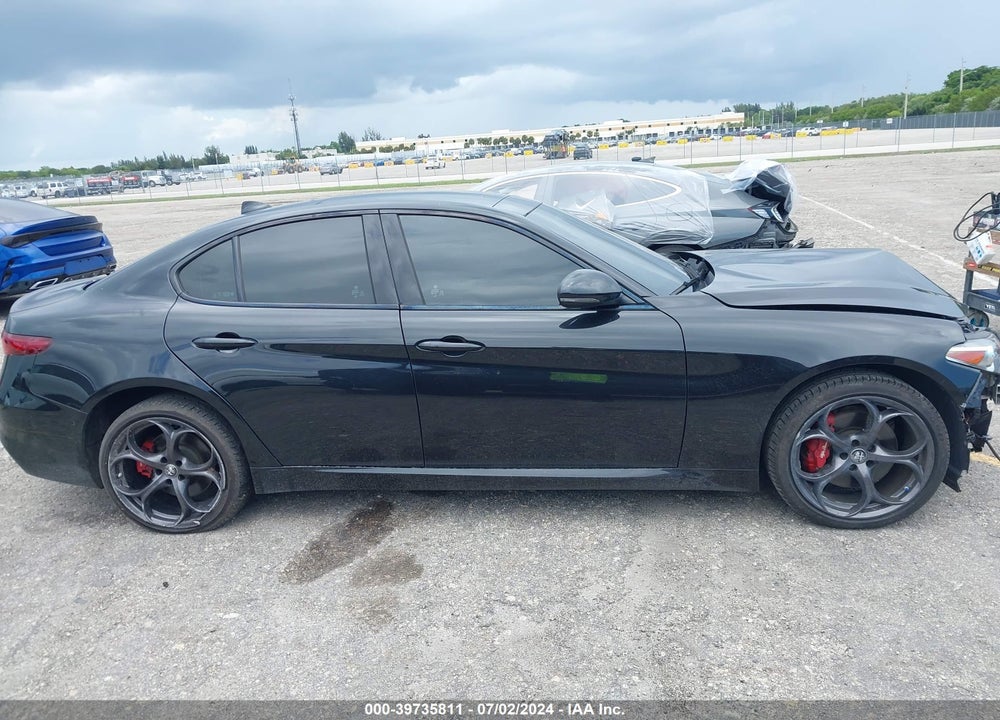 2020 ALFA ROMEO GIULIA TI SPORT AWD VIN: ZARFANBNXL7634656
