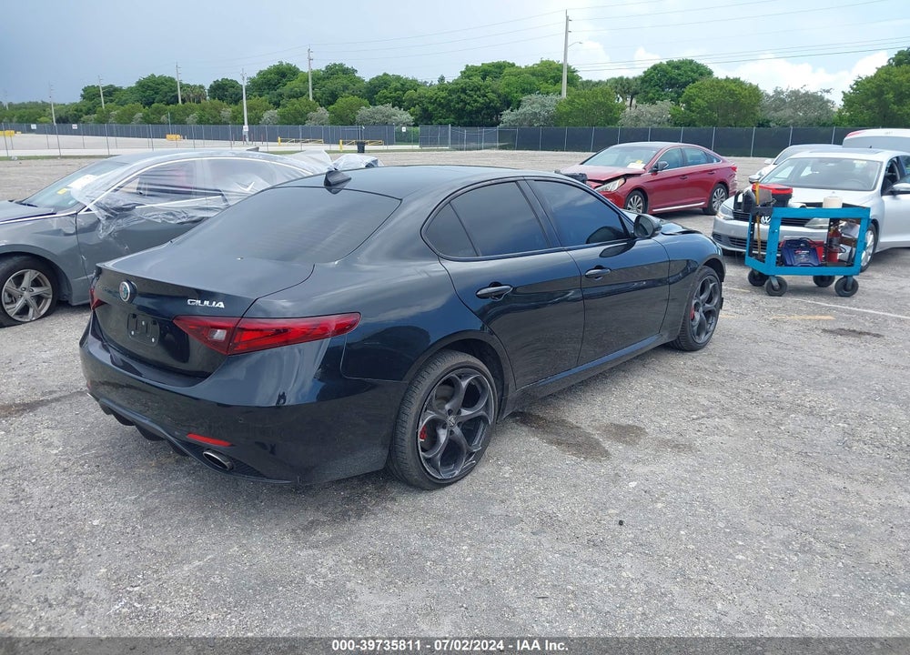 2020 ALFA ROMEO GIULIA TI SPORT AWD VIN: ZARFANBNXL7634656