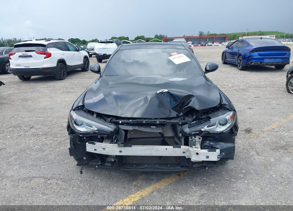 2020 ALFA ROMEO GIULIA TI SPORT AWD VIN: ZARFANBNXL7634656