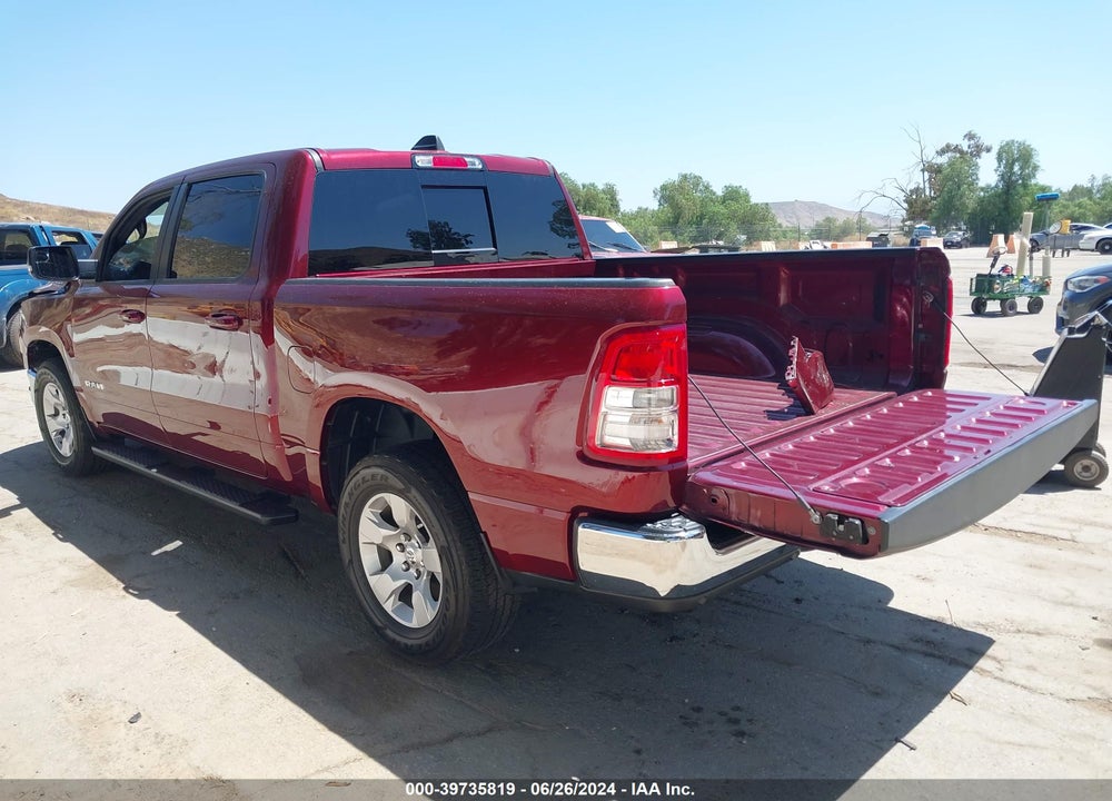 2022 RAM 1500 BIG HORN 4X2 5'7 BOX VIN: 1C6RREFG1NN364685