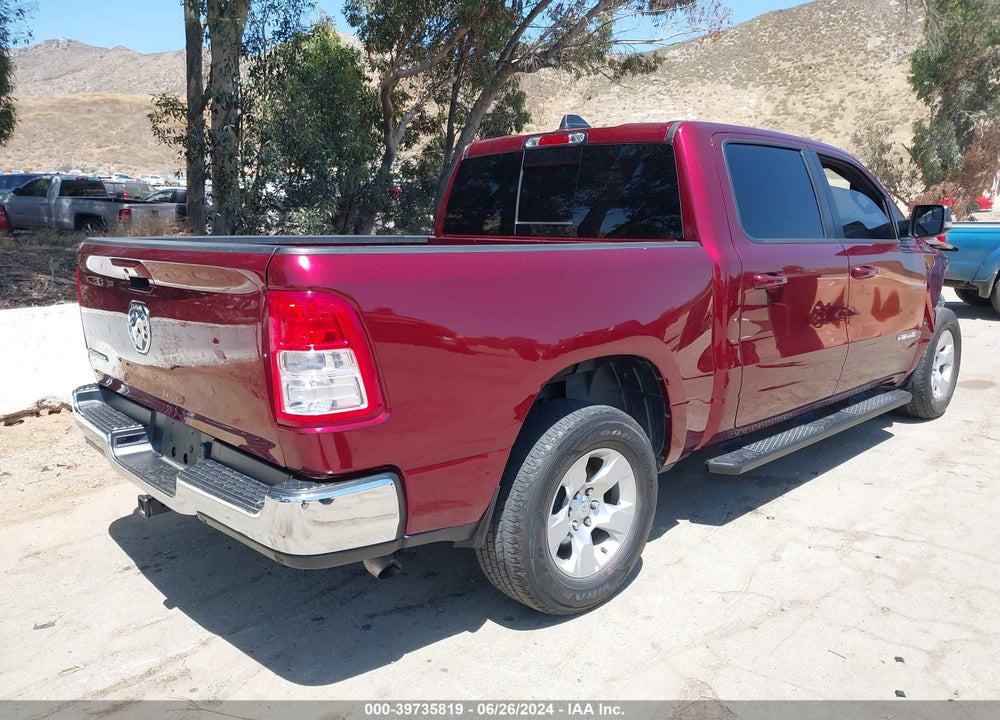 2022 RAM 1500 BIG HORN 4X2 5'7 BOX VIN: 1C6RREFG1NN364685
