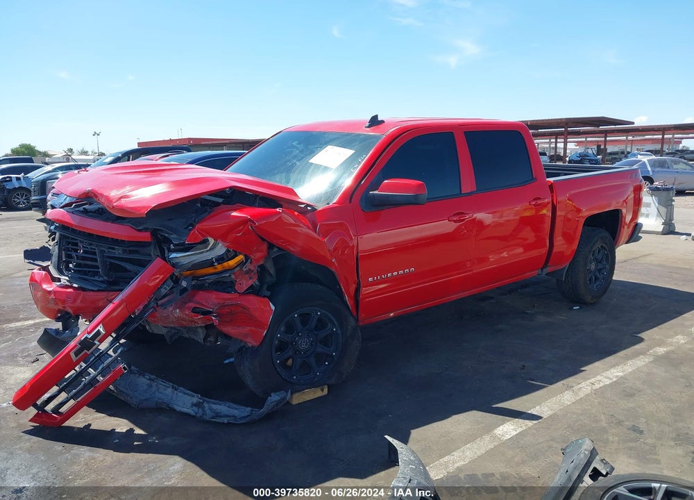 2018 CHEVROLET SILVERADO 1500 2LT VIN: 3GCUKREC8JG439432