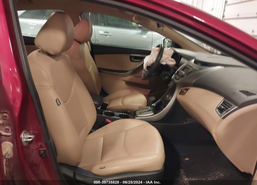 2013 HYUNDAI ELANTRA GLS VIN: 5NPDH4AE0DH437310