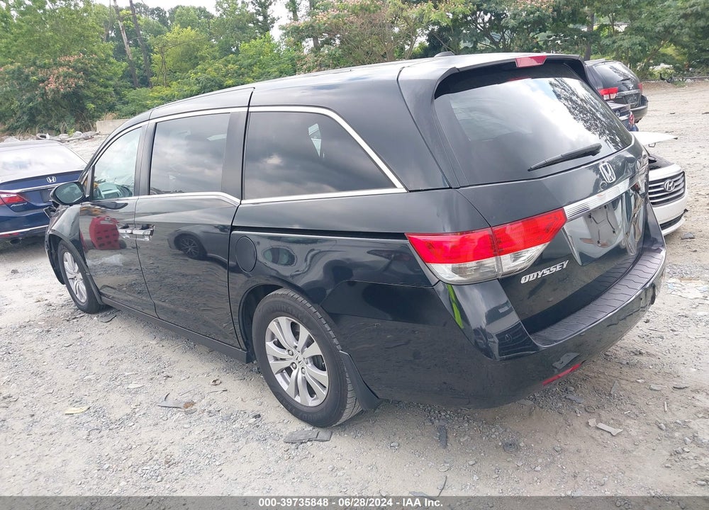2016 HONDA ODYSSEY SE VIN: 5FNRL5H38GB064860
