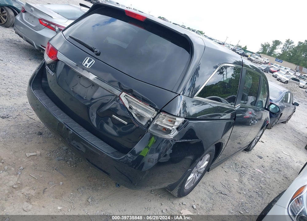 2016 HONDA ODYSSEY SE VIN: 5FNRL5H38GB064860